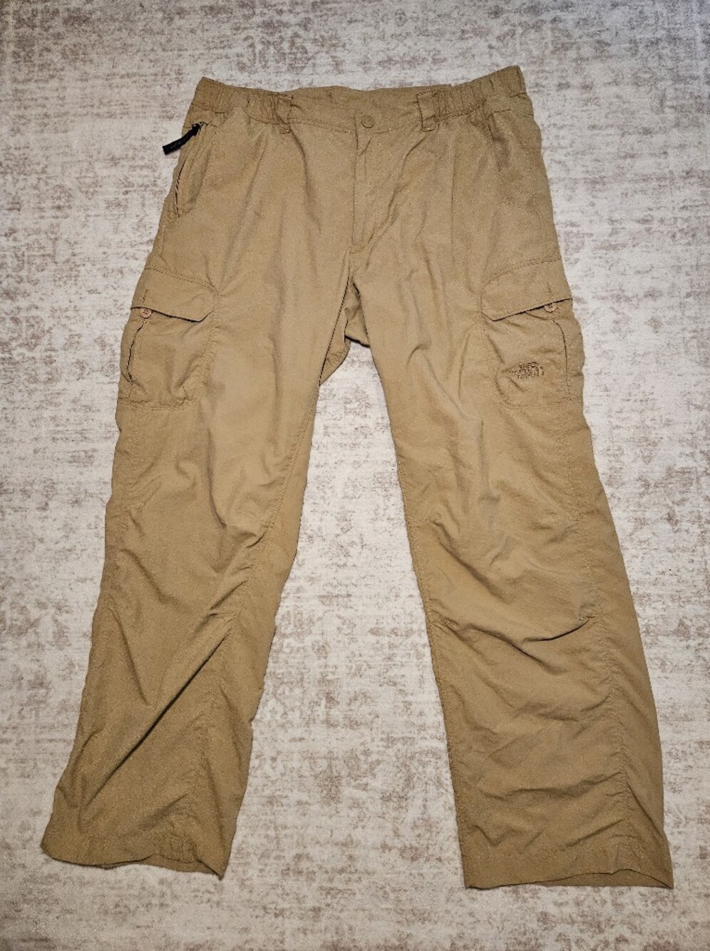 The North Face Men's Hiking Pants in Tan - Picture 2 of 7